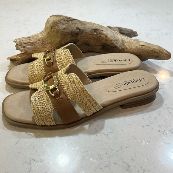 LifeStride Royalty Slip on Sandal Size 8.5 - Picture 6 of 14